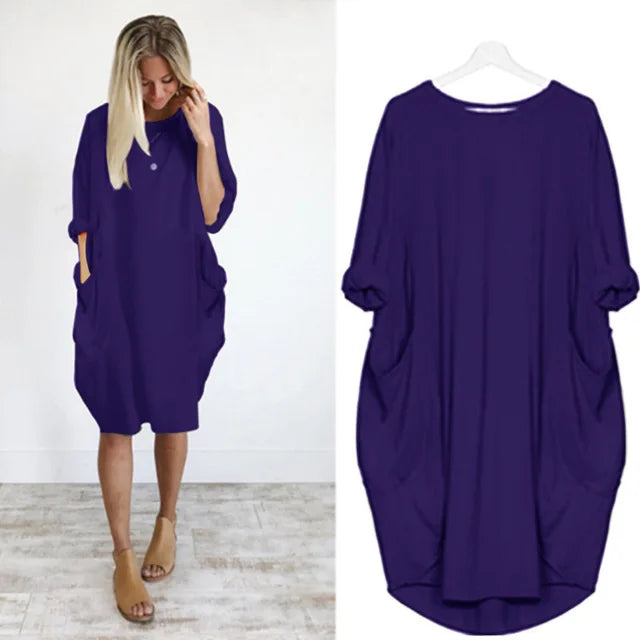 Anina - Trendiges Midi-Kleid