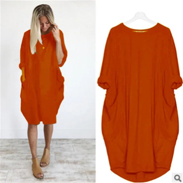 Anina - Trendiges Midi-Kleid