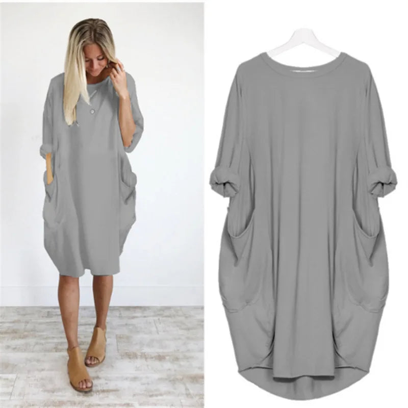 Anina - Trendiges Midi-Kleid