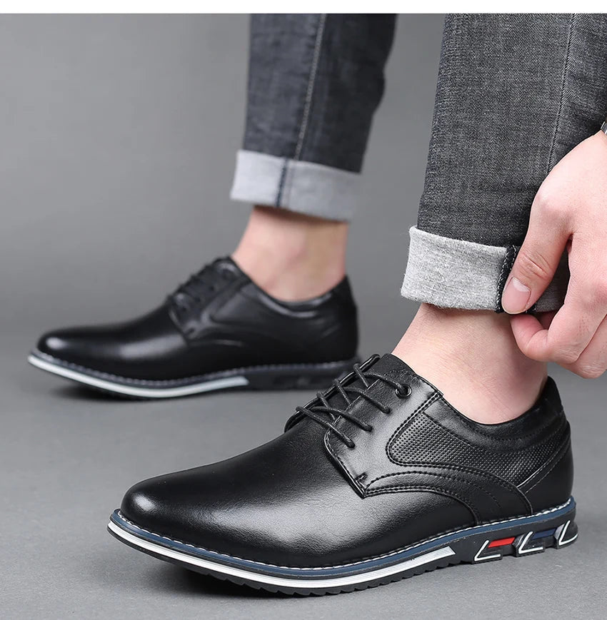 Leonardo - Orthopedic Leather Shoes