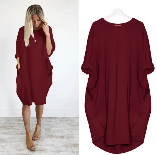 Anina - Trendiges Midi-Kleid